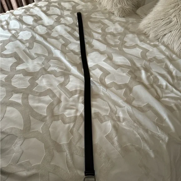 Men Ferragamo Leather Belt - Size 36-38 - Picture 4 of 8